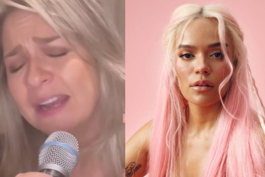 Vicky Dávila se volvió viral, luego de que se grabara cantando una canción de Karol G generando numerosos comentarios.