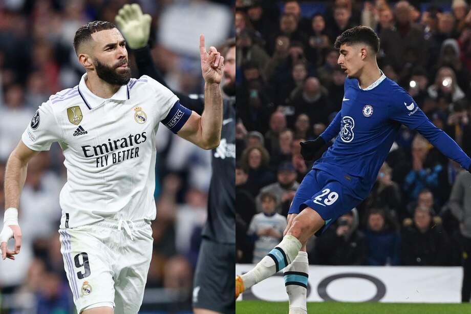 Karim Benzema y Kai Havertz son unas de las grandes figuras de sus respectivos equipos.