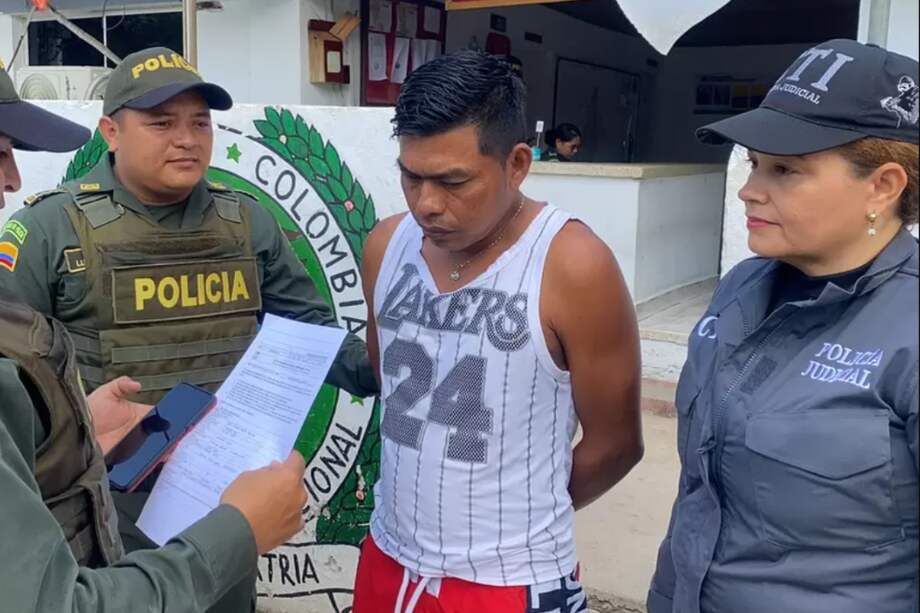 Captura de presunto asesino de policía en Chochó, Sucre.