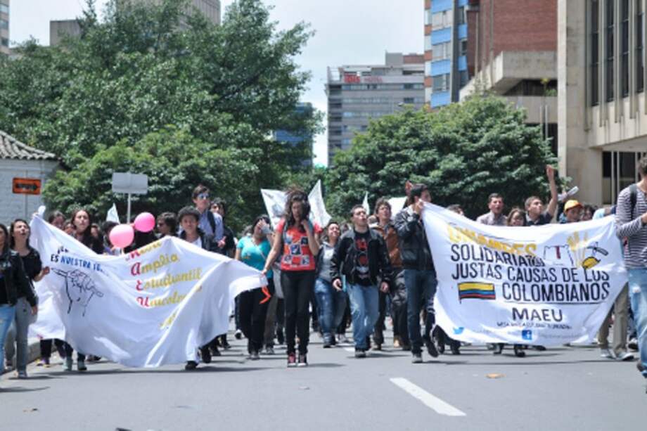 La falta de calidad en la educación ha sido motivo de marchas estudiantiles en las departamentos de Colombia.