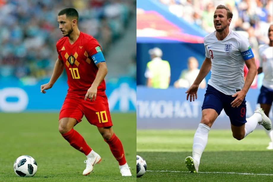 Inglaterra jugará contra Bélgica el 28 de junio de 2018 para su partido de fútbol del Grupo G de la Copa Mundial en Kaliningrado.
/ Adrian Dennis y Martin Bernetti / AFP