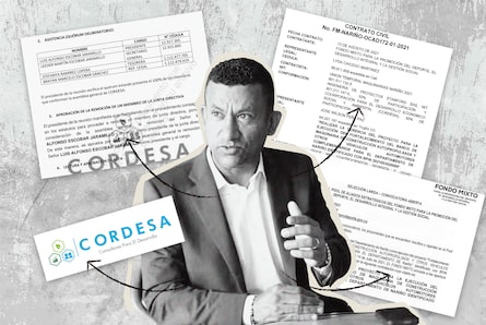 El Gobernador de Nariño entregó proyectos por más de 15 mil millones a su exsocio