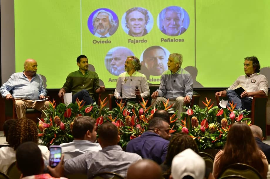 Los precandidatos Maurice Armitage, Daniel Palacios, Juan Daniel Oviedo, Enrique Peñalosa y Sergio Fajardo hablaron de sus propuestas para las poblaciones afro.