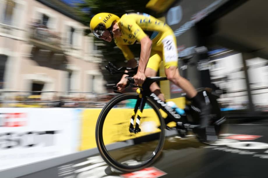 Chris Froome líder del Tour de Francia 2016. Foto: AFP