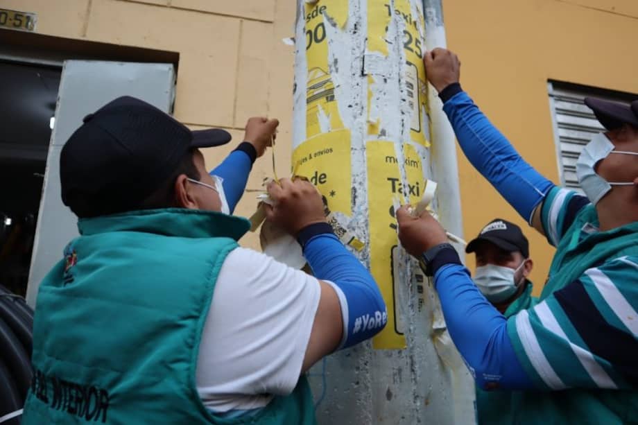 La Alcaldía informó que ha quitado más de 10 mil elementos de publicidad de la aplicación.