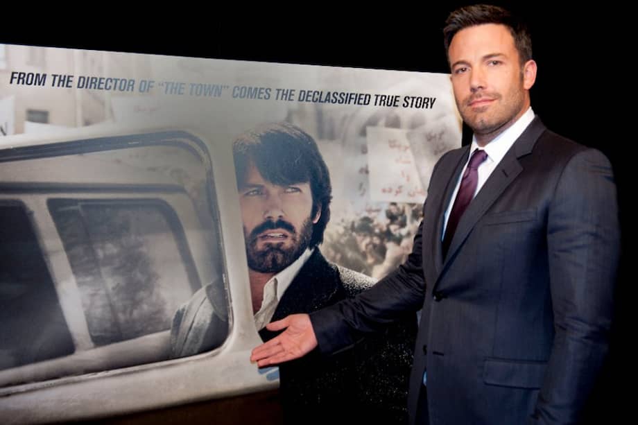 Ben Affleck durante la presentación de "Argo".
