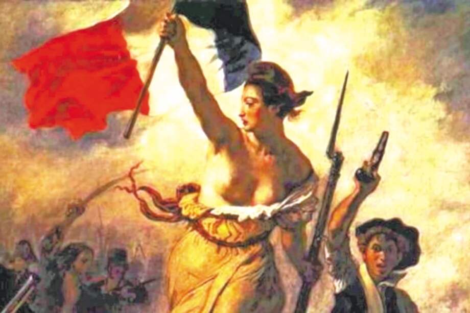 “La Libertad guiando al pueblo” (1830) es un cuadro pintado por Eugène Delacroix. El lienzo representa una escena del 28 de julio de 1830, cuando el pueblo de París levantó barricadas. / Archivo particular