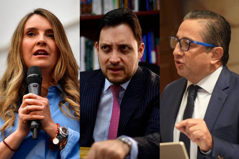 Paloma Valencia (Centro Democrático), Carlos Fernando Motoa y Julio César Triana (Cambio Radical), hicieron réplica a la alocución del presidente Gustavo Petro.