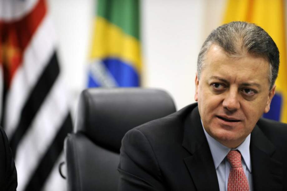 Aldemir Bendine, presidente designado de Petrobras. / AFP