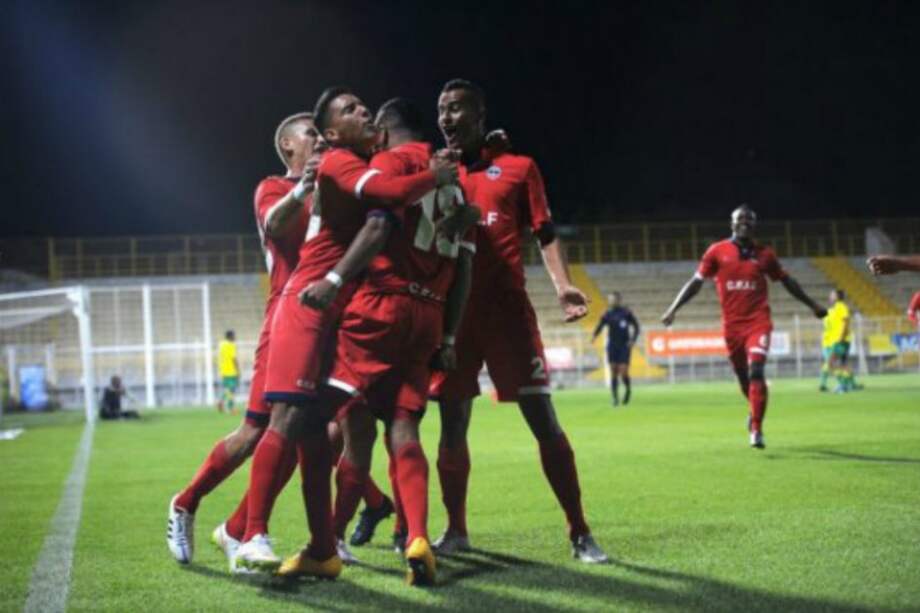 Fortaleza se ilusiona con continuar en primera. / AFP