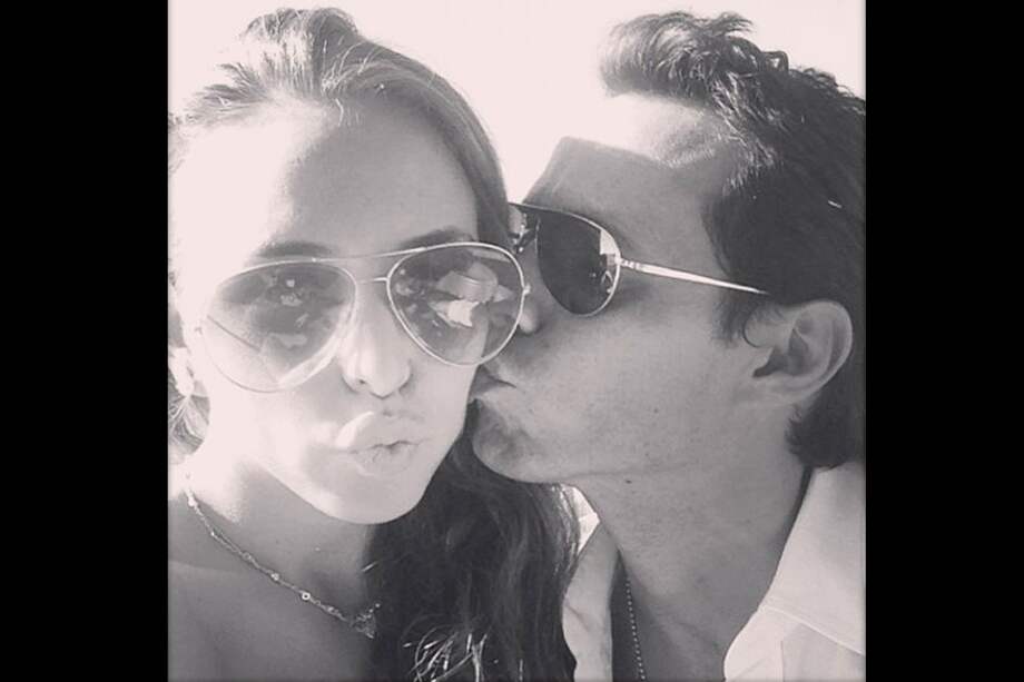 Chloe Green y Marc Anthony. / Instagram.com/chloegreen5/
