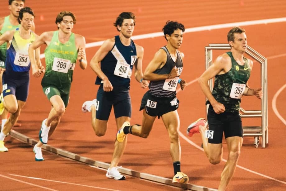 El atleta del equipo Porvenir y de la Liga de Cundinamarca rompió el récord sudamericano U23 en 5.000 metros llanos en el torneo Payton Jordan en Stanford, Estados Unidos.