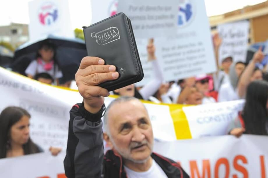Según la Confederación Evangélica de Colombia, se estima que hay por lo menos diez millones de profesos. / Cristian Garavito - El Espectador