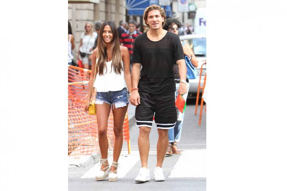 Federica Riccardi y Alessio Cerci.