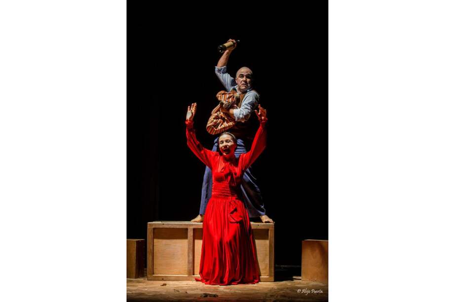 Fotografìa de la obra "Kokoro" del director Juan Carlos Agudelo.