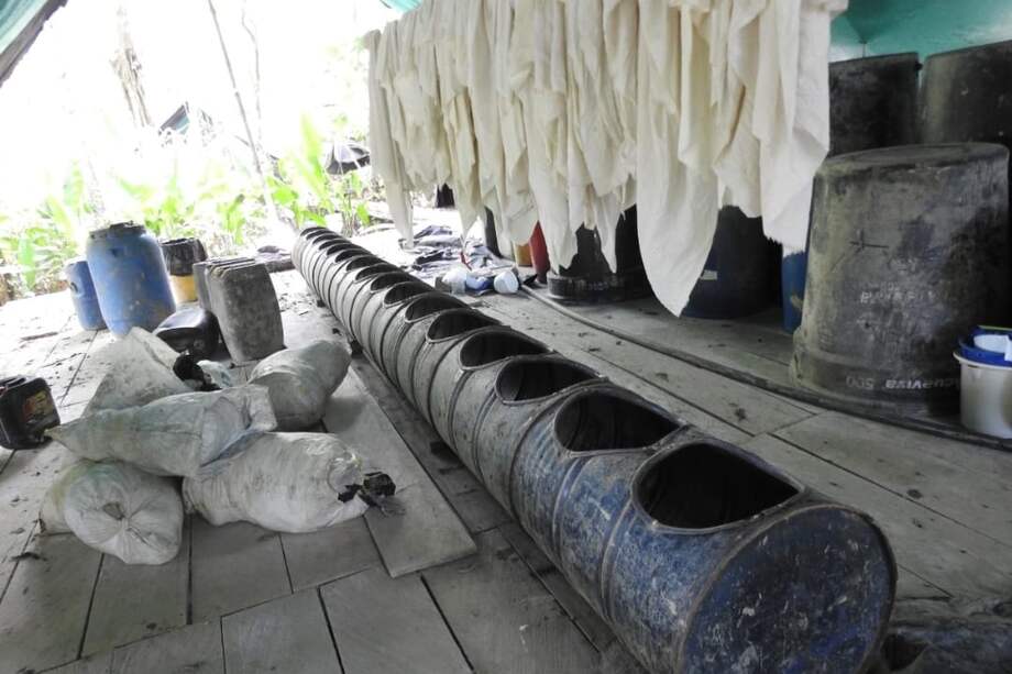 Los laboratorios serían del frente 33 de las disidencias de las Farc.