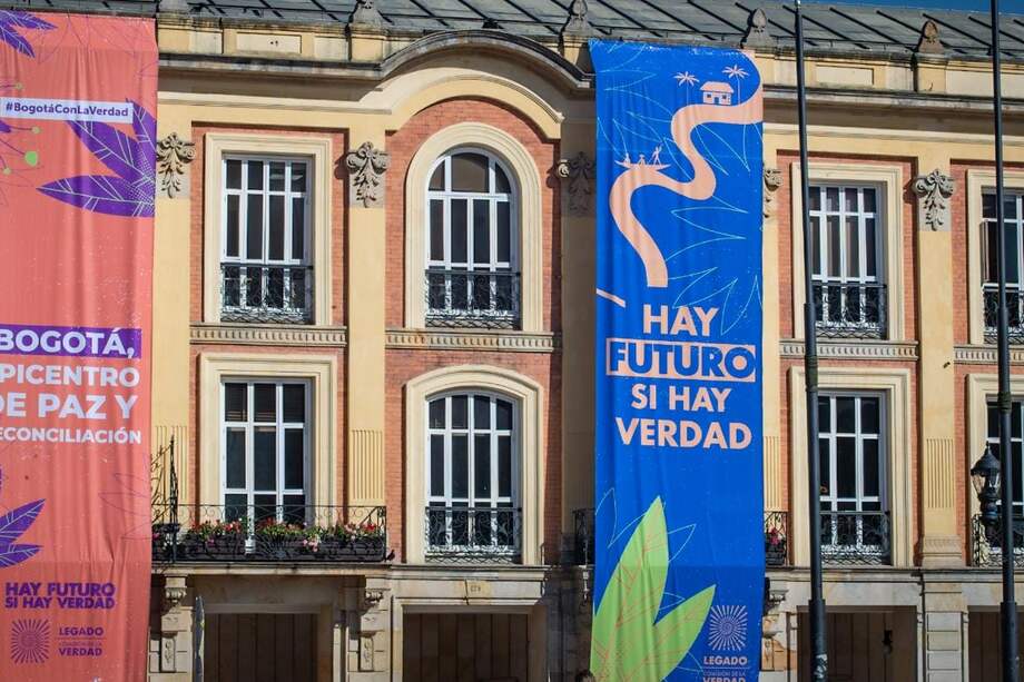 Durante el acto simbólico, se habló de la necesidad de construir una Bogotá en paz y respetuosa con las diferencias.