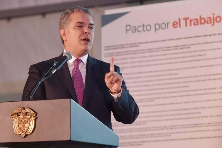 Iván Duque, presidente de Colombia. / Archivo El Espectador
