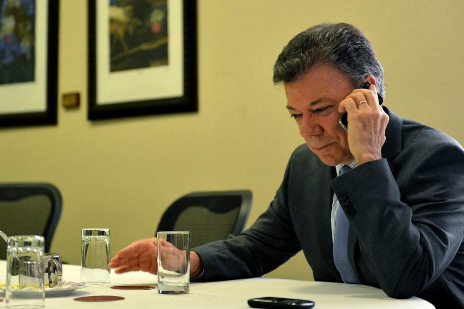 Juan Manuel Santos, presidente de la República. / Archivo