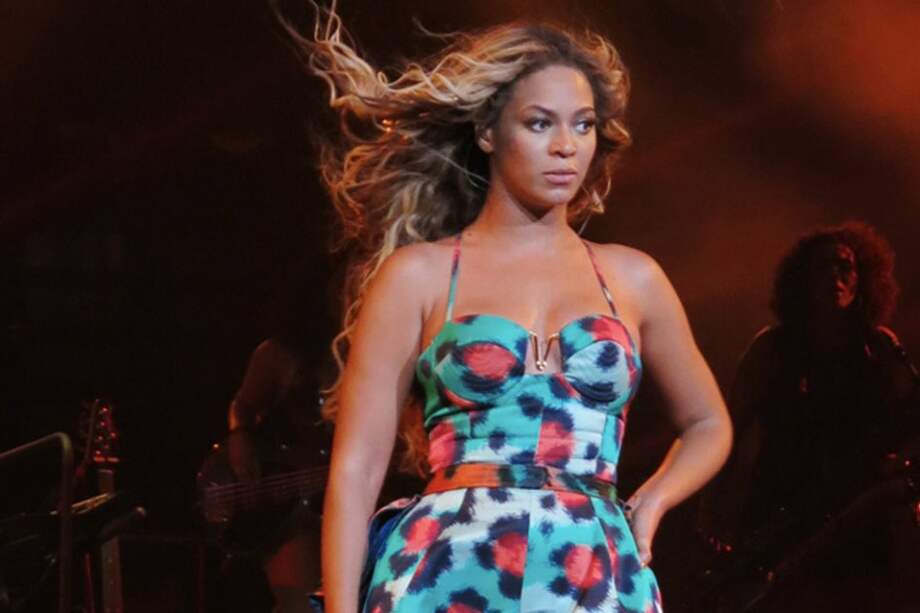 Beyoncé en un concierto de 'Mrs. Carter Show World Tour'.