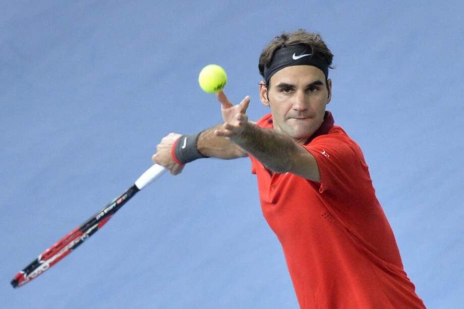 Roger Federer liderará el equipo de Suiza que afronta la final de la Copa Davis. Foto: AFP