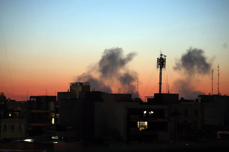 Imagen de referencia de un ataque contra Irán.