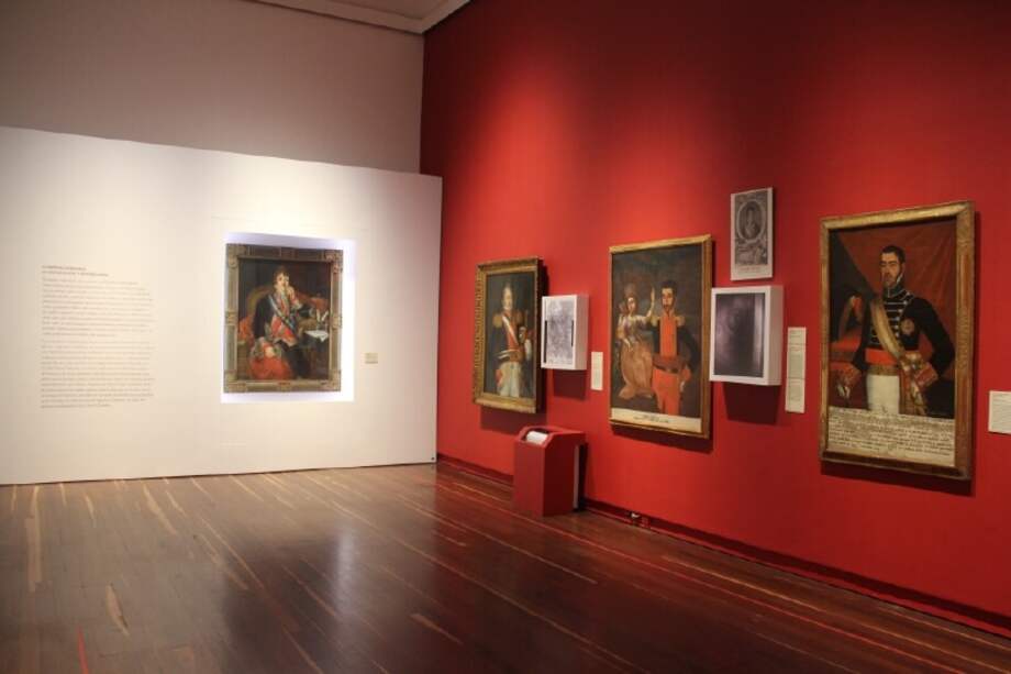 Más de 110 obras de diferentes museos y colecciones privadas de Perú, Chile, Argentina y Colombia conforman la exposición. / Museo Nacional de Colombia