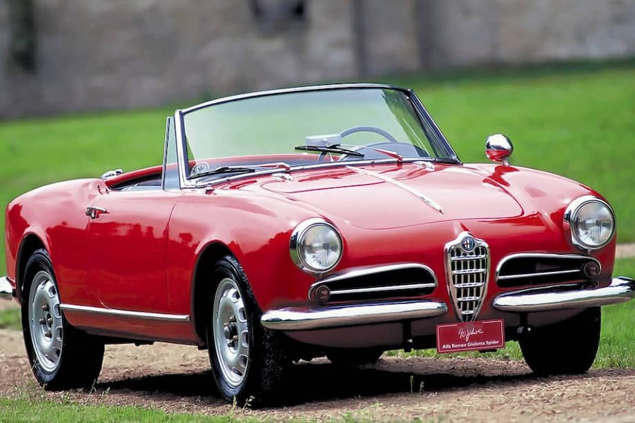 El Giulietta Spider, que salió en tres versiones, es uno de los más recordados de la marca.