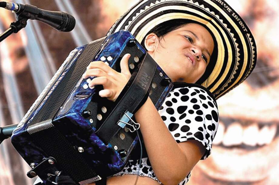 Mélida Galvis Lafont, reina infantil del Festival de la Leyenda Vallenata 2012. / Archivo particular