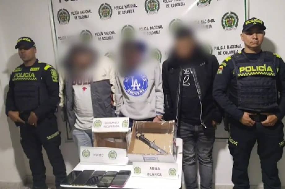 Los tres sujetos fueron capturados en flagrancia mientras le realizaban el paseo millonario a una pareja que, al parecer, planeaban abandonar en inmediaciones del Salto del Tequendama