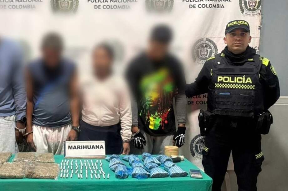 Los capturados serían presuntos miembros de “Los Costeños”, grupo que opera en el Atlántico.