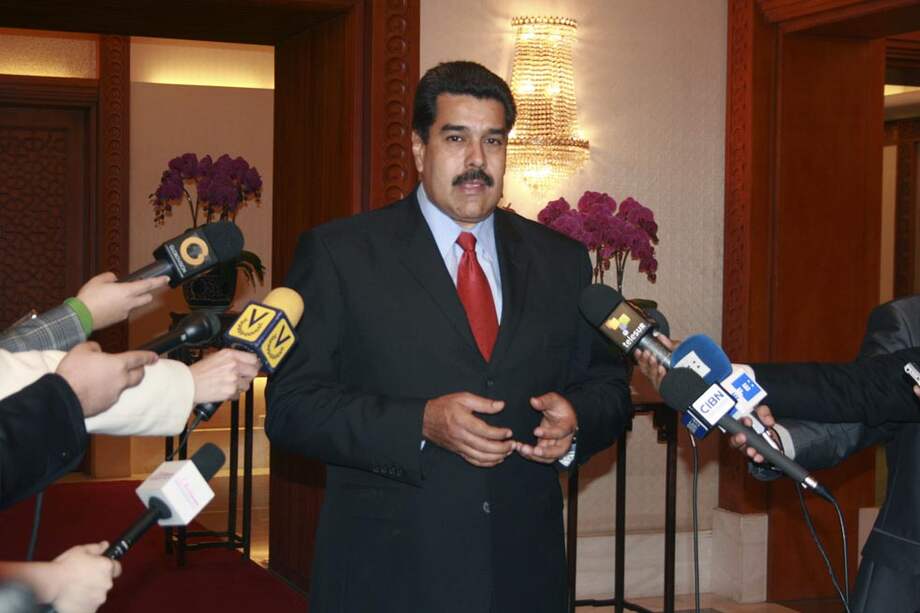 El presidente de Venezuela, Nicolás Maduro, se encuentra en una gira internacional para conseguir fondos. / EFE