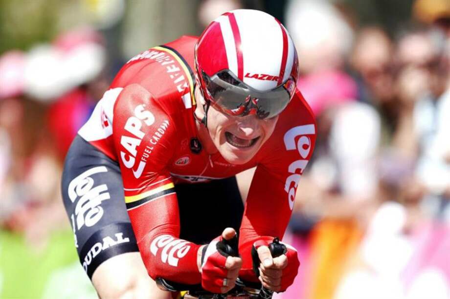 El alemán André Greipel, ganador de la etapa de este miércoles en el Giro de Italia. / EFE