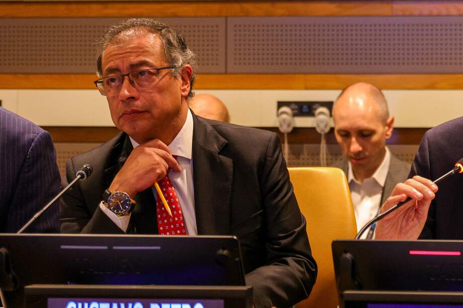 Presidente Gustavo Petro en el Consejo de Seguridad de la ONU.