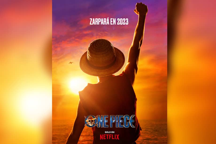 Póster oficial para "One Piece" de Netflix, por estrenarse en 2023.