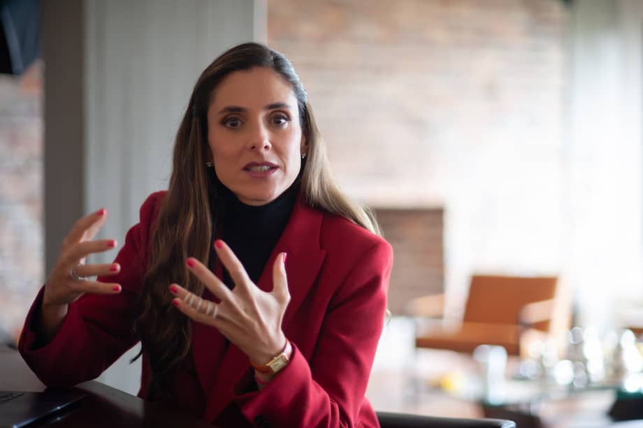 Natalia Gutiérrez, presidenta de la Asociación Colombiana de Generadores de Energía Eléctrica.