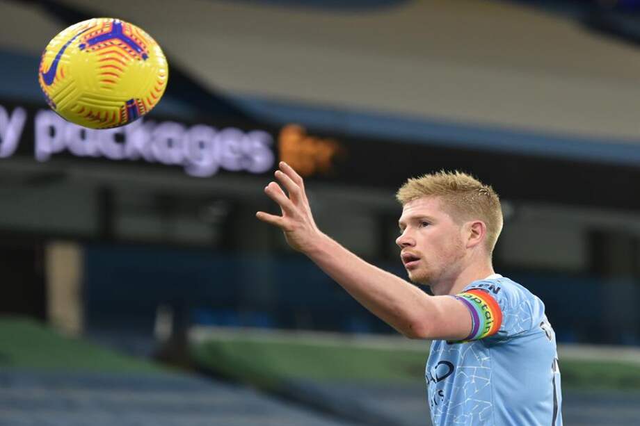 El mediocampista belga, Kevin de Bruyne, fue una de las figuras.
