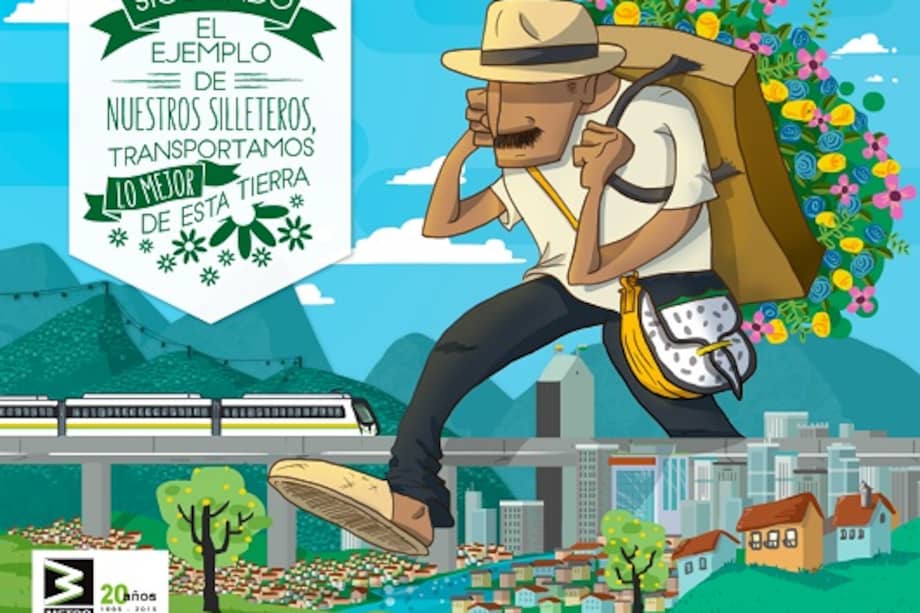 El Metro de Medellín publicó una curiosa imagen alusiva a la extensión de los horarios en el sistema /Metro de Medellín