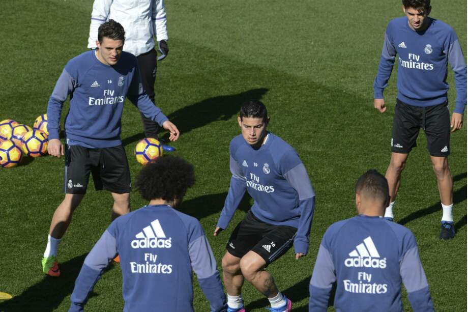 James espera ser titular este miércoles ante el Valencia. / EFE