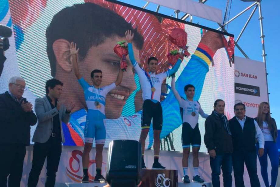 Walter Vargas se coronó campeón panamericano de la contrarreloj.