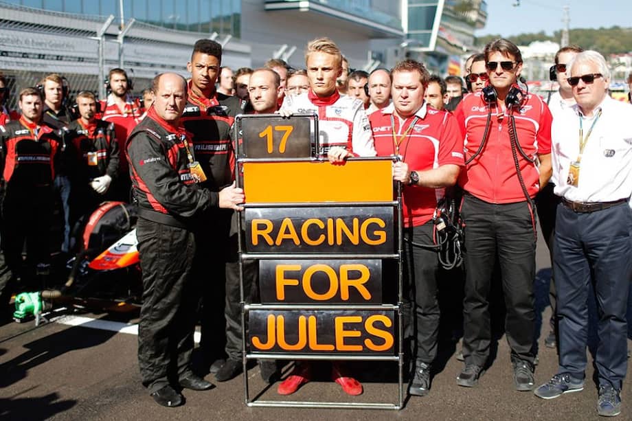 Equipos de F1 se unen para mandarle un mensaje de fuerza a Jules Bianchi.//AFP