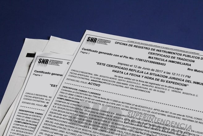 ¿Va a comprar o vender una casa? Así obtiene el Certificado de Tradición y Libertad