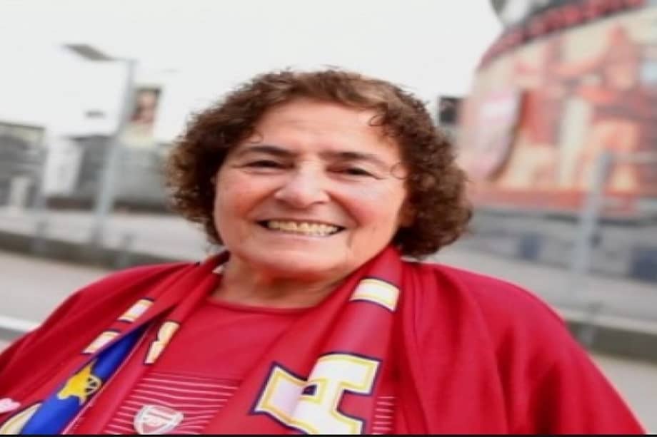 Sin importar que le dijeran que ese no era su lugar, Maria le ha dedicado su vida al Arsenal. / Twitter