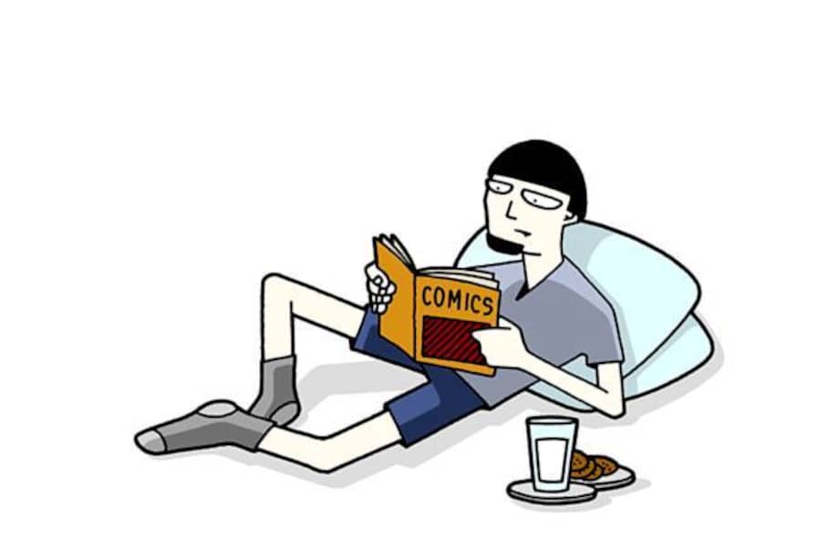 Una de las imágenes de las historietas de Truchafrita, que hacen parte de la cuarta versión de Cuadernos Gran Jefe. / Cortesía