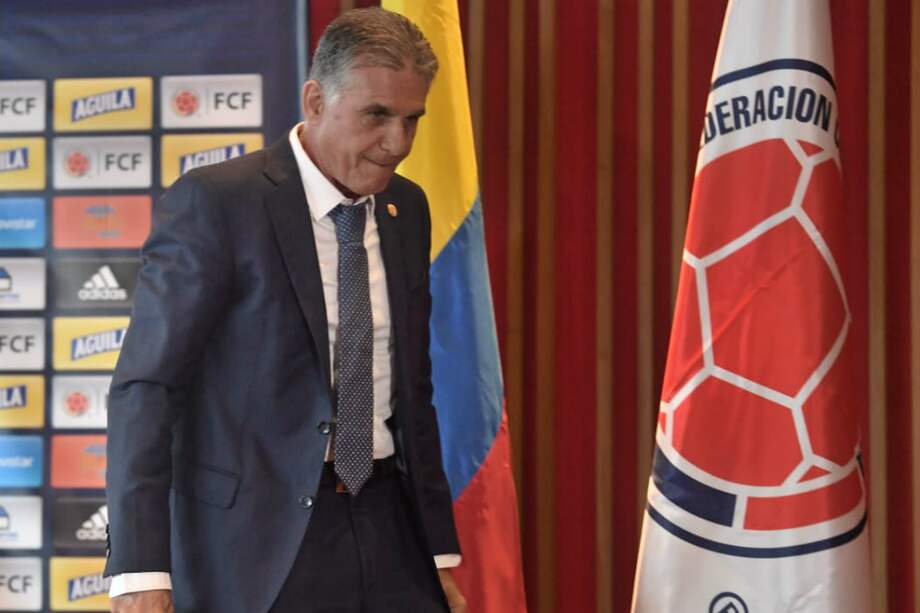 El técnico Carlos Queiroz dirigió apenas 18 partidos con la selección de mayores. No logró seducir a sus dirigidos.