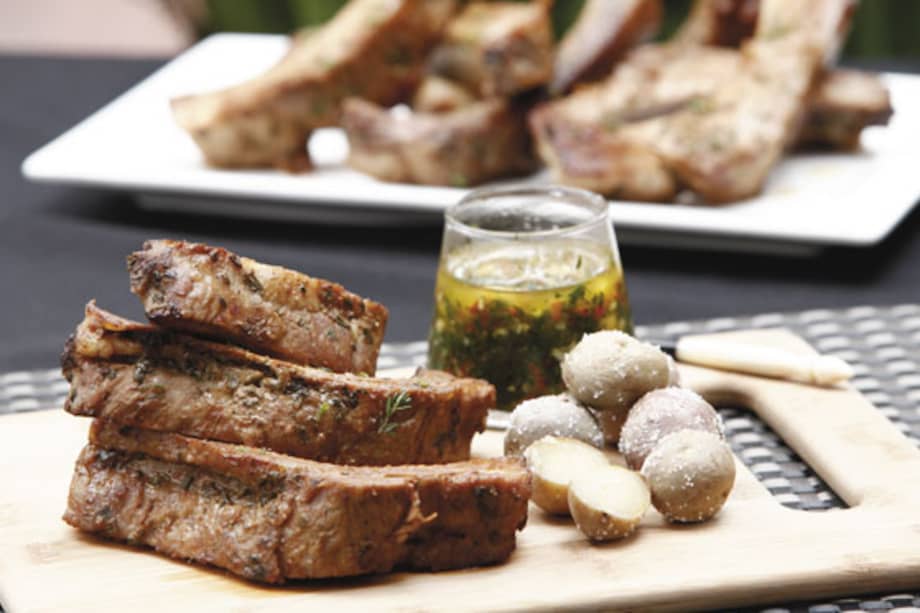 Costillas de cerdo al horno