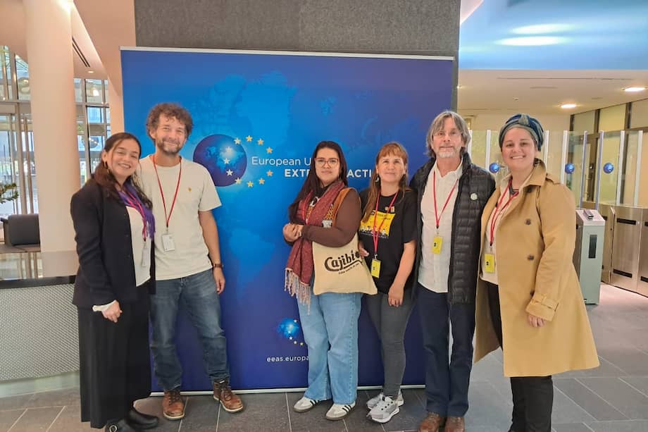 Los representantes de las organizaciones tuvieron una reunión con el Servicio de Acción Exterior de la Unión Europea.