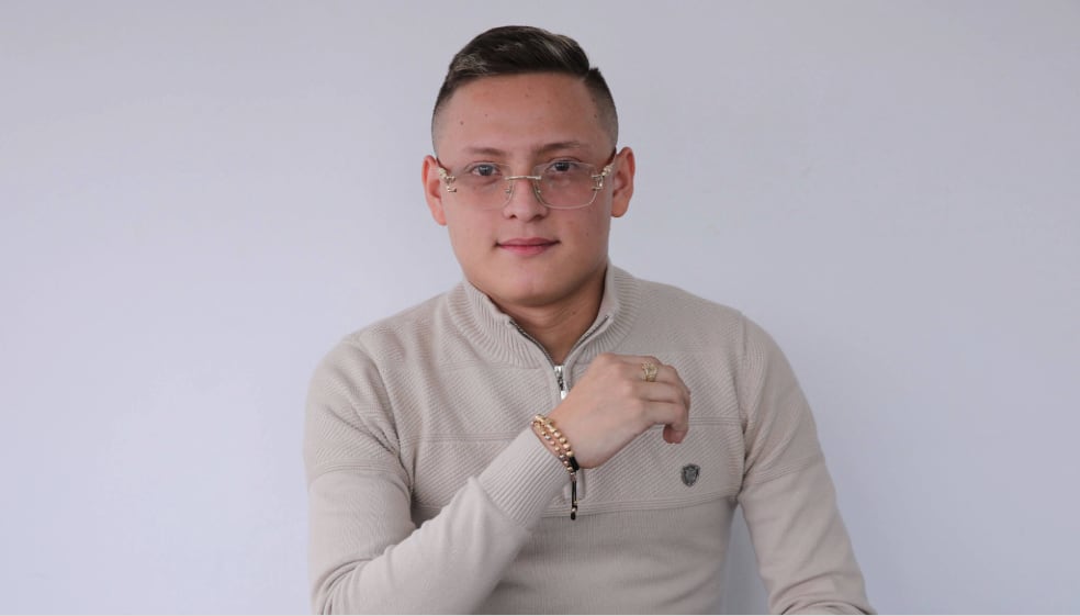 Él es Miguel Ayala, hijo de Giovanny Ayala que fue secuestrado en Piendamó, Cauca | Revista Vea