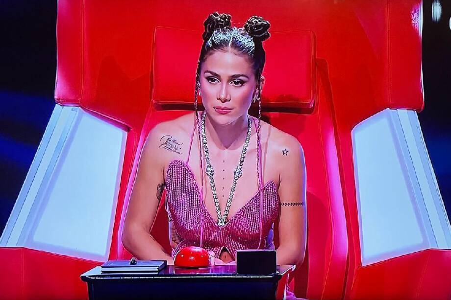 Greeicy en 'La Voz Kids' es una de las entrenadoras más populares.