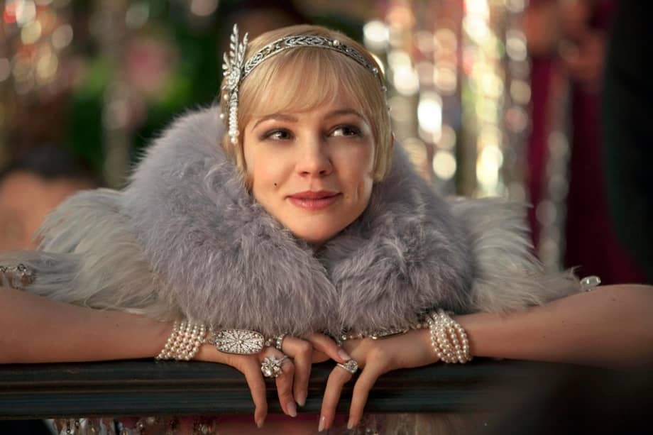 La actriz Carey Mulligan que encarna el papel de Daisy Buchanan en la pelicula.